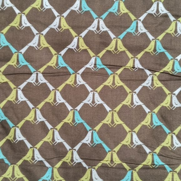 Vera Bradley Sittin' in a Tree print crossbody messenger bag, 12"x13", birds - Picture 3 of 16